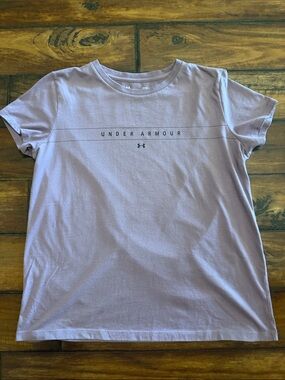Under Armour Light Lavender Logo T‑Shirt
